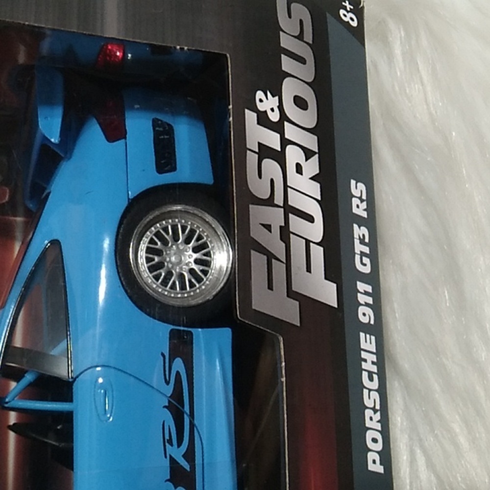 NWT Jada Fast & Furious Die Cast Porsche 911 GT3 RS Scale 1/24 - Picture 6 of 10